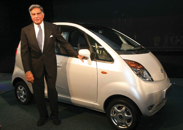 Ratan Tata launching Nano